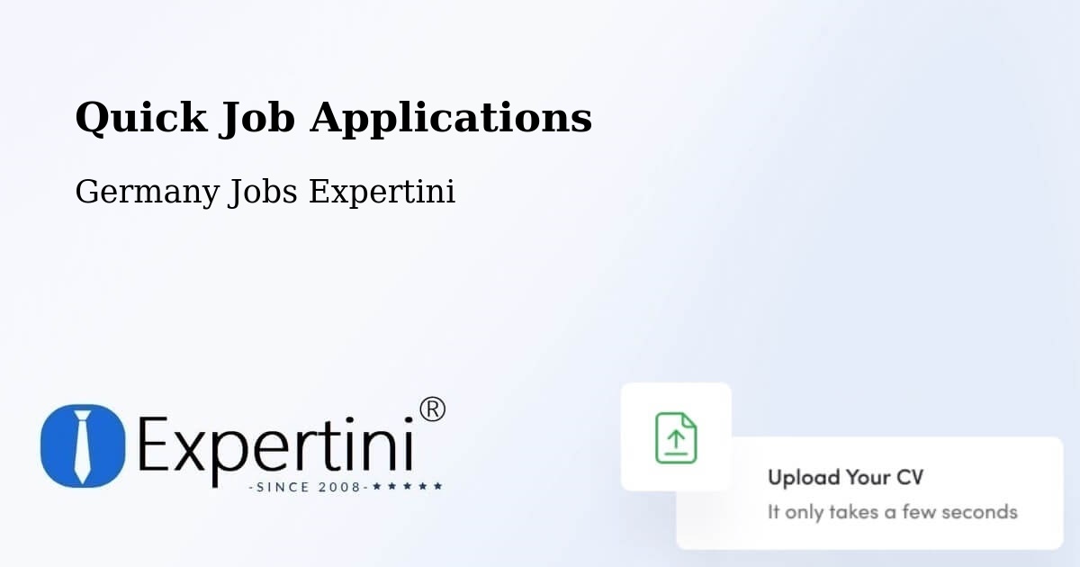 Quick Apply Feature – Auggen - Germany Jobs Expertini